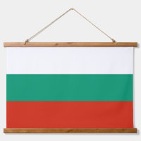 Tapisserie murale avec drapeau de Bulgarie