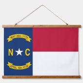 Tapisserie murale avec drapeau de Caroline du Nord (Devant)