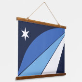 Tapisserie murale avec drapeau de Columbia, S.C. (Angulaire)