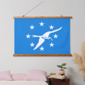 Tapisserie murale avec drapeau de Corpus Christi,  (Chambre à coucher)