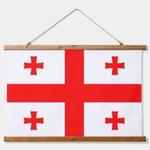 Tapisserie murale avec drapeau de Géorgie
