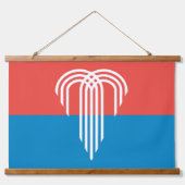 Tapisserie murale avec drapeau de Kansas City (Devant)