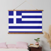 Tapisserie murale avec drapeau de la Grèce (Chambre à coucher)