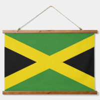 Tapisserie murale avec drapeau de la Jamaïque