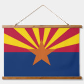 Tapisserie murale avec drapeau de l'Arizona, U.S.A (Devant)