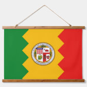 Tapisserie murale avec drapeau de Los Angeles, U.S (Devant)