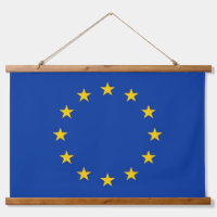 Tapisserie murale avec drapeau de l'Union Européen