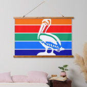 Tapisserie murale avec drapeau de Saint-Pétersbour (Chambre à coucher)