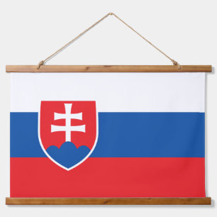 Tapisserie murale avec drapeau de Slovaquie