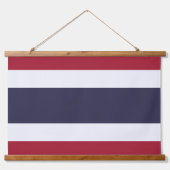 Tapisserie murale avec drapeau de Thaïlande (Devant)