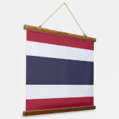 Tapisserie murale avec drapeau de Thaïlande (Angulaire)