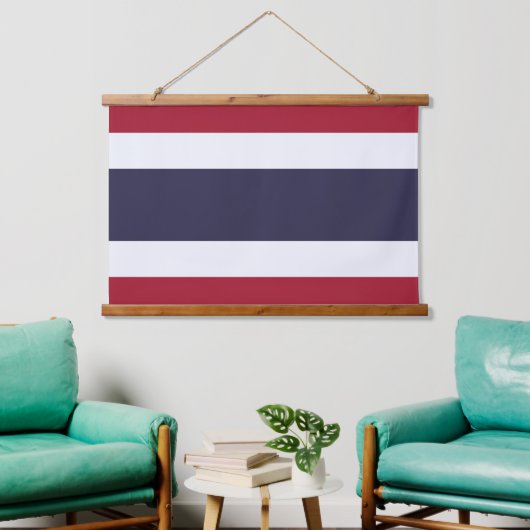 Tapisserie murale avec drapeau de Thaïlande (Salon)