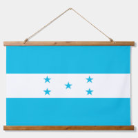 Tapisserie murale avec drapeau du Honduras