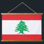 Tapisserie murale avec drapeau du Liban<br><div class="desc">Transformez votre espace de vie avec notre tapisserie murale exclusive avec le drapeau du Liban ! Réalisée avec une attention minutieuse aux détails, cette tapisserie n'est pas seulement décorative, c'est une célébration de l'héritage libanais et de la fierté culturelle. Le design audacieux présente fièrement les rayures emblématiques rouges et blanches...</div>