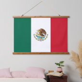 Tapisserie murale avec drapeau du Mexique (Chambre à coucher)