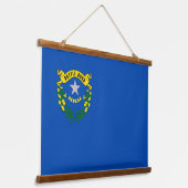 Tapisserie murale avec drapeau du Nevada, U.S.A. (Angulaire)