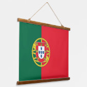 Tapisserie murale avec drapeau du Portugal (Angulaire)