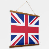 Tapisserie murale avec drapeau du Royaume-Uni (Angulaire)