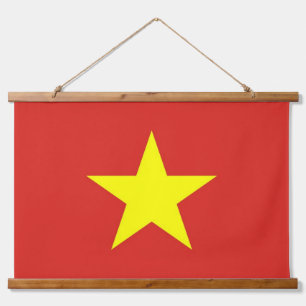 Tapisserie murale avec drapeau du Vietnam