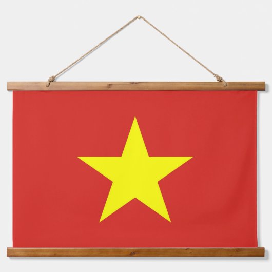 Tapisserie murale avec drapeau du Vietnam (Devant)