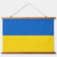Tapisserie murale avec drapeau d'Ukraine