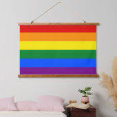 Tapisserie murale avec drapeau LGBT (Chambre à coucher)