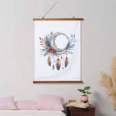 Tapisserie murale Boho Moon (Chambre à coucher)