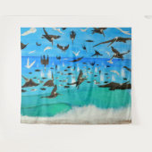 Tapisserie murale Bubblepacific (Devant (Horizontal))