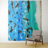 Tapisserie murale Bubblepacific (En situation)