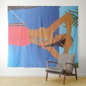 tapisserie murale Bubblepacific (En situation (horizontale))