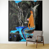 tapisserie murale Bubblepacific (En situation)