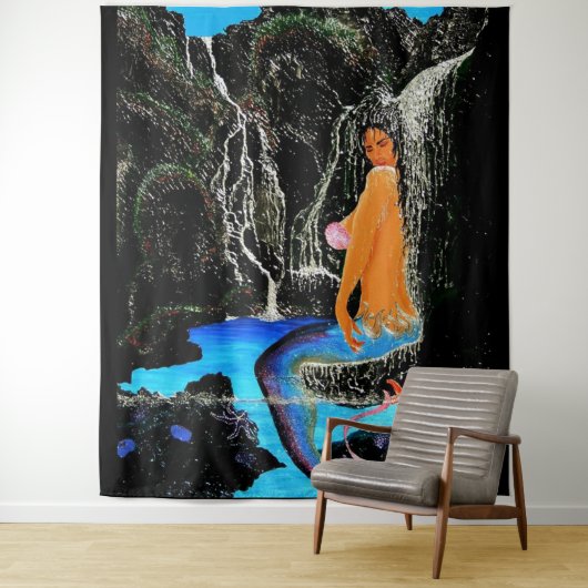 tapisserie murale Bubblepacific (En situation)