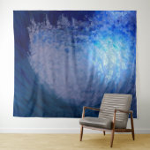 Tapisserie murale Bubblepacific, peinture, dans le (En situation (horizontale))