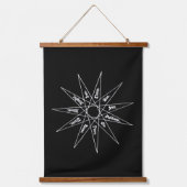 Tapisserie murale cadre en bois (Recto)