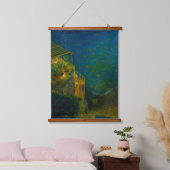 Tapisserie murale cadre en bois (Chambre à coucher)