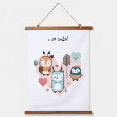 Tapisserie murale cadre en bois. (Recto)