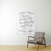 Tapisserie murale Cantique des Cantiques - Laurier (En situation)