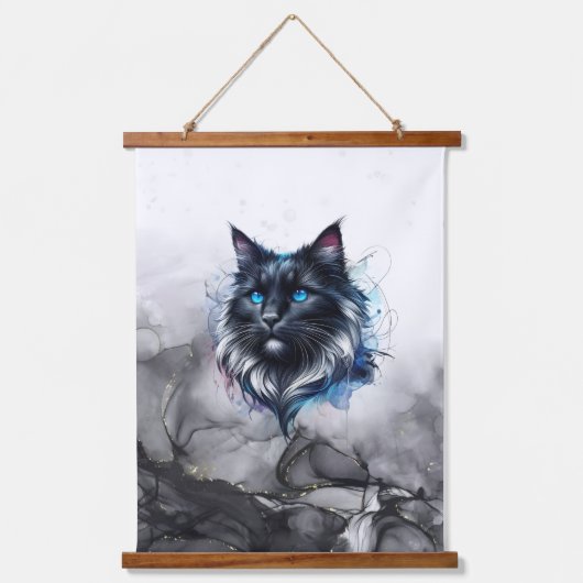 tapisserie murale chat kitty (Recto)