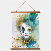 Tapisserie murale clown (Recto)