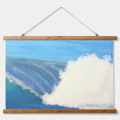 Tapisserie murale coupée en bois, surf la longue p (Recto 3)