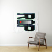 Tapisserie murale de batterie RIP (En situation (horizontale))