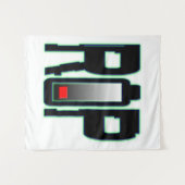 Tapisserie murale de batterie RIP (Devant (Horizontal))