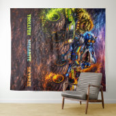 Tapisserie murale de Beast Riders (En situation (horizontale))