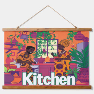 Tapisserie murale de CUISINE