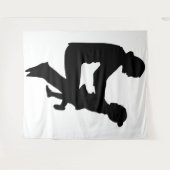 Tapisserie murale de famille (Devant (Horizontal))