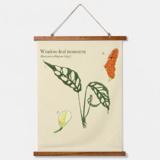 Tapisserie murale de Monstera