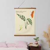Tapisserie murale de Monstera (Chambre à coucher)