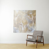 tapisserie murale de peinture neutre Abstraite (En situation (horizontale))