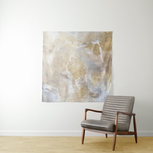 tapisserie murale de peinture neutre Abstraite (En situation (horizontale))