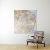 tapisserie murale de peinture neutre Abstraite (En situation)